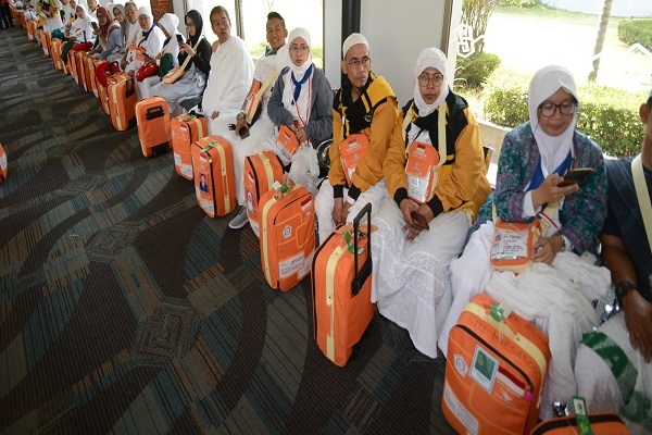 Indonesian Hajj pilgrims