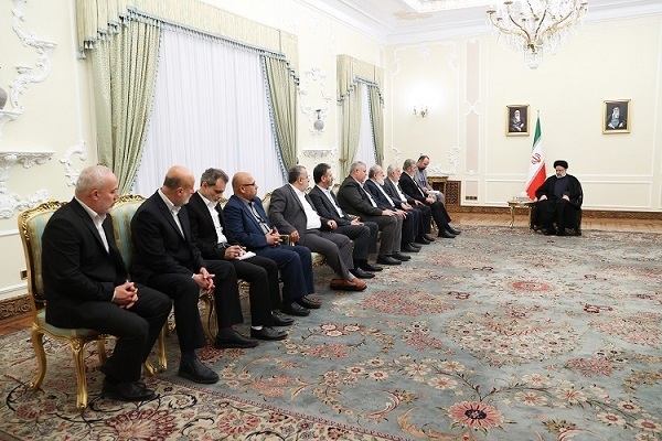 Islamic Jihad chief meets with Iranian president