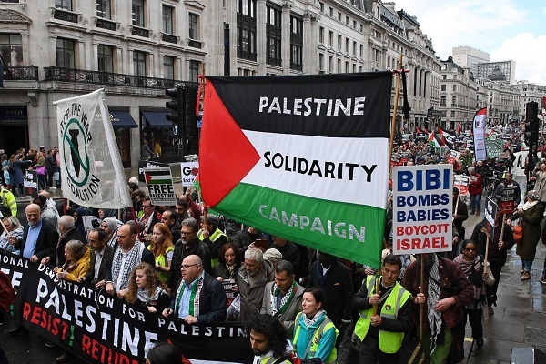 Pro-Palestinian rally