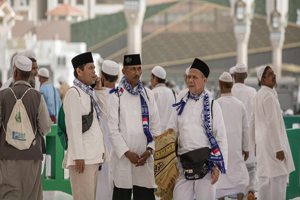 Hajj pilgrims