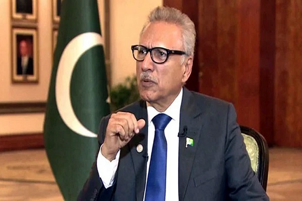 President of Pakistan Arif Alvi