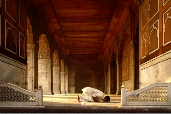 Saying prayers