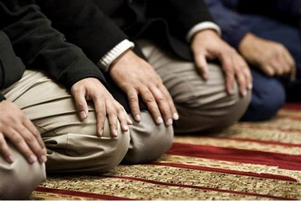 Saying prayers