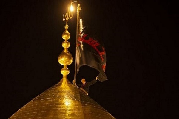 Flag of Imam Hussein holy shrine