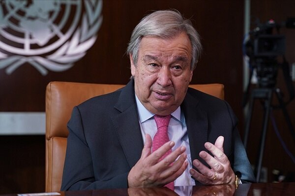 UN Secretary General Antonio Guterres