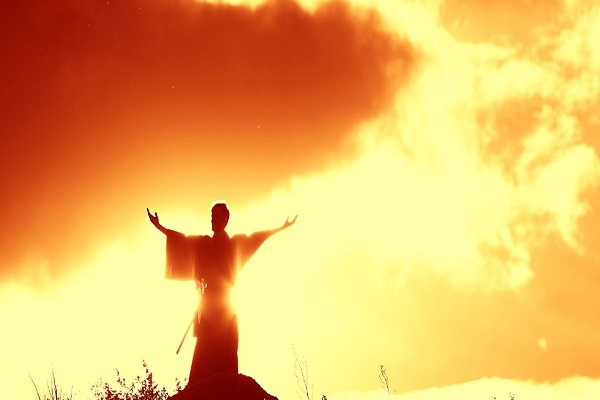 Praying to God