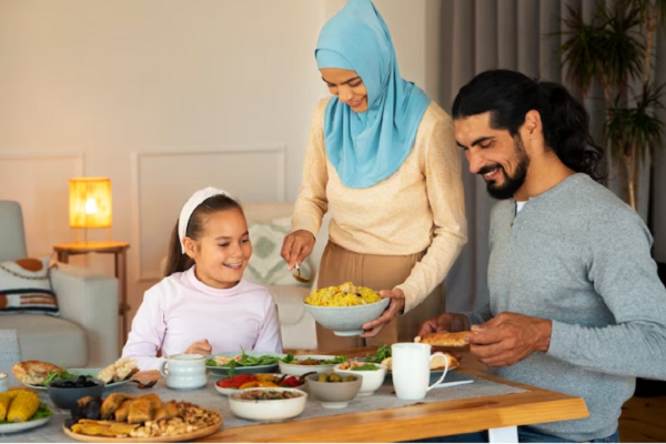 A Muslim family