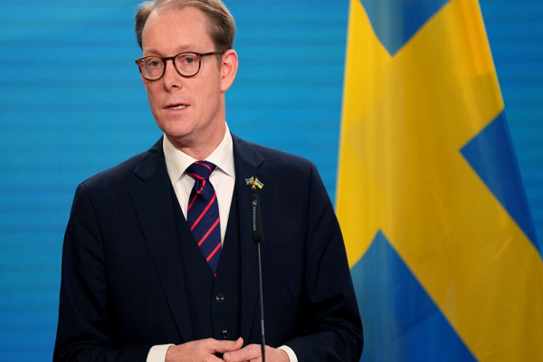 Swedish Foreign Minister Tobias Billstrom