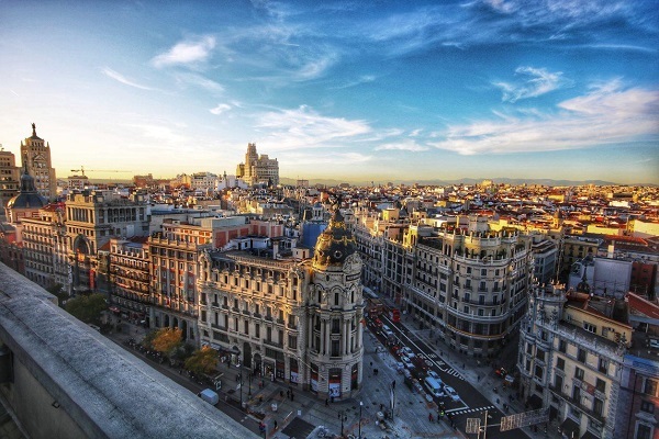 The city of Madrid