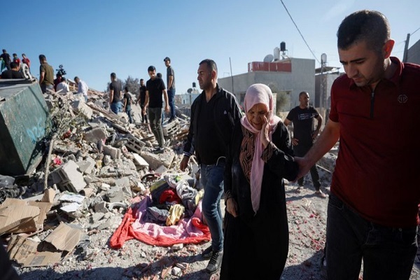 Palestinian home demolished in occupied Palestine