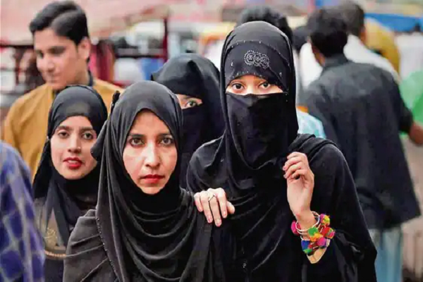 Hijab-wearing Muslim women