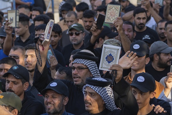 Protest against Quran desecration