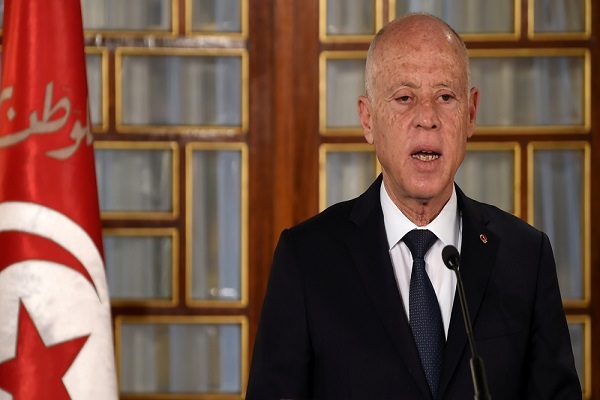 Tunisian President Kais Saied