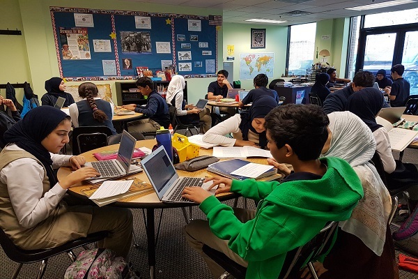 Muslim students in US