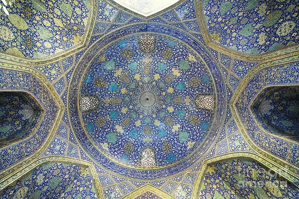 Interior of a mosque