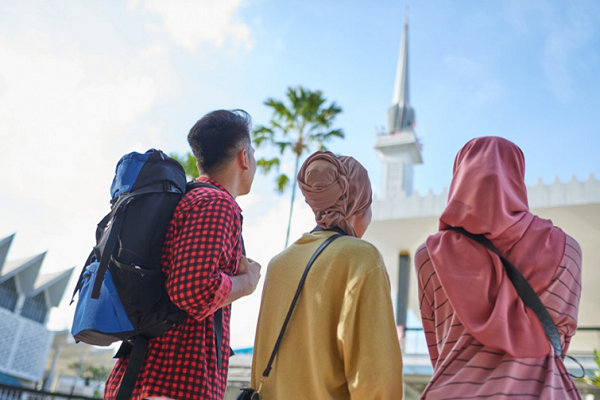 Muslim tourists