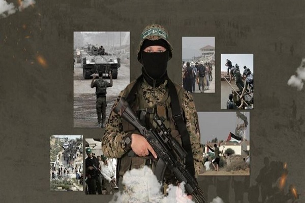 A Hamas fighter