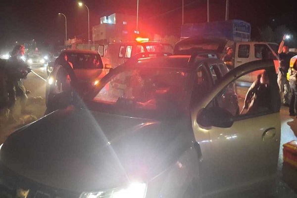 A retaliatory Palestinian shooting operation in the occupied West Bank town of Huwara on September 12, 2023.