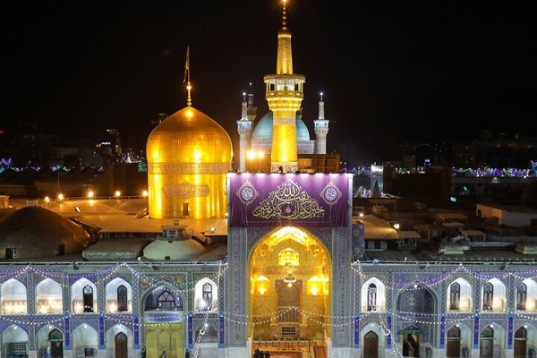 Holy shrine of Imam Reza in Mashhad