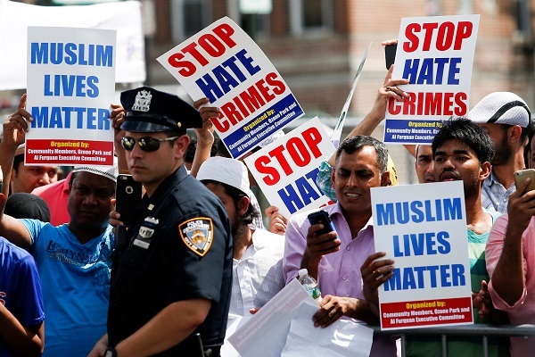 Hate crime in US