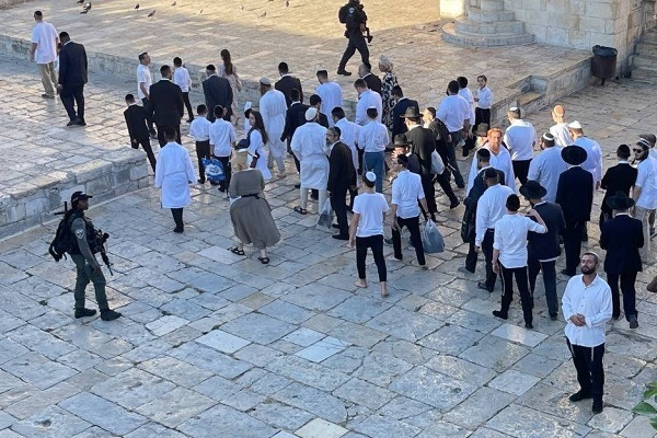 Israeli settlers storm al-Aqsa Mosque