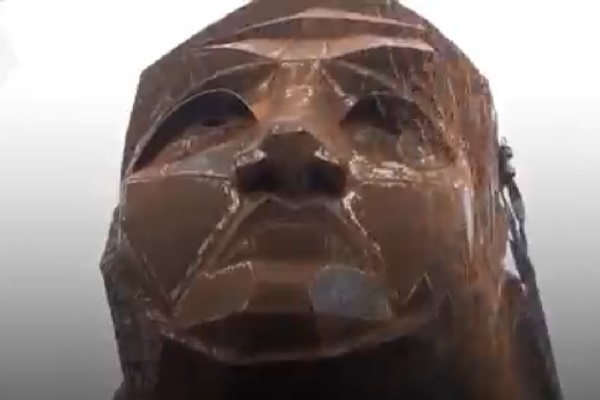 Hijab sculpture in UK