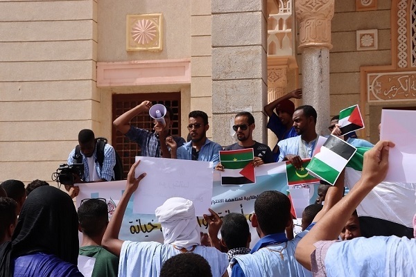 Mauritanians Protest Normalization with Israeli Regime  