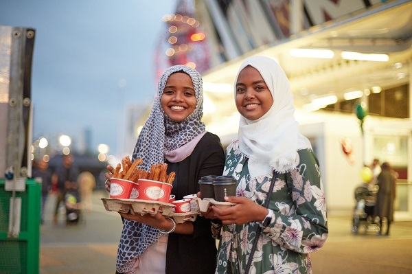 Halal food festival in London