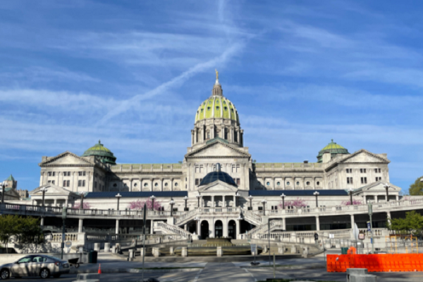 Pennsylvania state capitol in Harrisburg