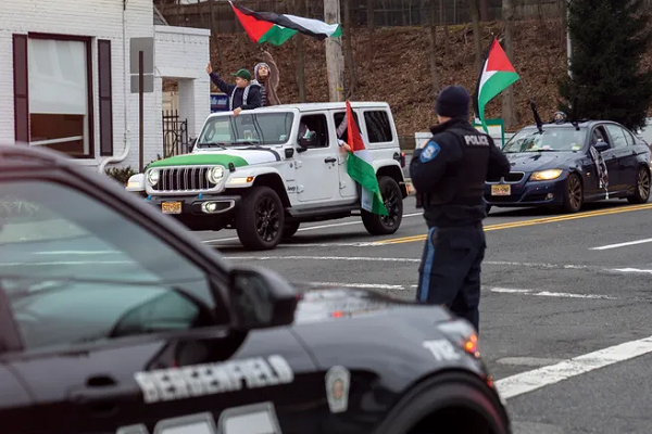Car Rally Held in New Jersey in Support of Gaza