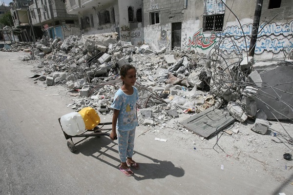 People of Gaza suffering as a result of Israeli aggression