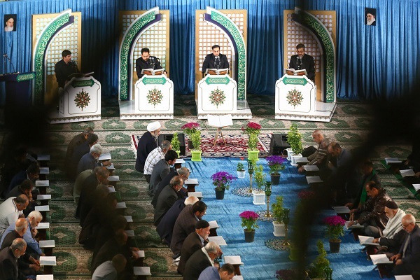 Quran recitation session at the holy shrine of Hazrat Abdul Azim Hassani (AS)