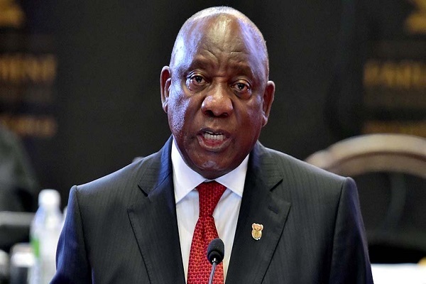 South Africa’s President Cyril Ramaphosa