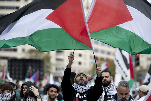 Pro-Palestine rally in Washington