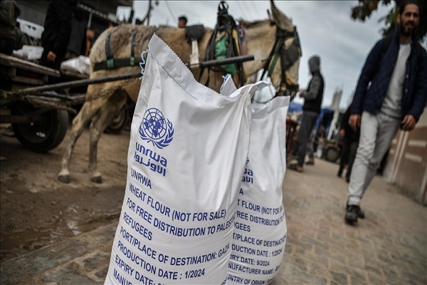 Humanitarian aid provided by UNRWA