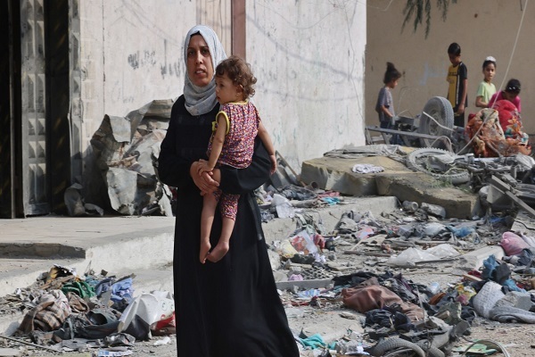 Tragic conditions of people of Gaza amid Israeli bombings