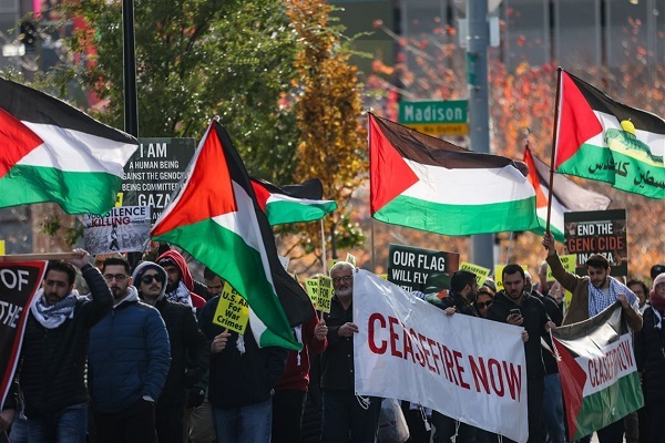 Pro-Palestine rally in Ohio