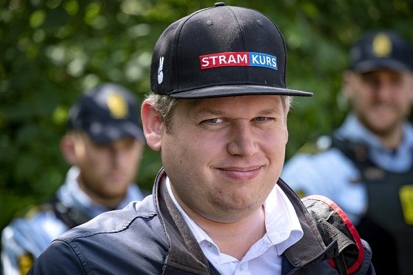 Far-right Danish-Swedish politician Rasmus Paludan