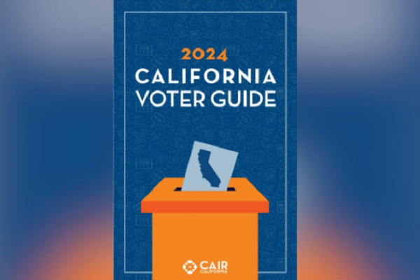 The California chapter of the Council on American-Islamic Relations (CAIR-CA) on October 15, 2024, announced the publication of its 2024 Voter Guide.