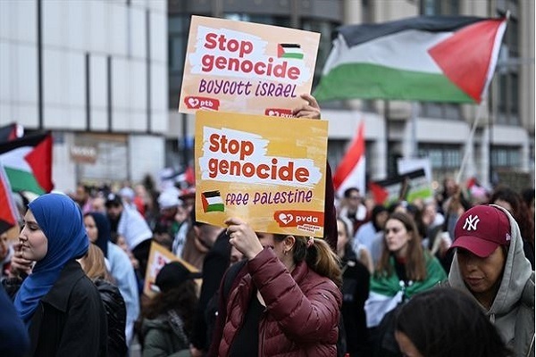 Thousands Demonstrate in Belgian Capital in Solidarity with Palestine