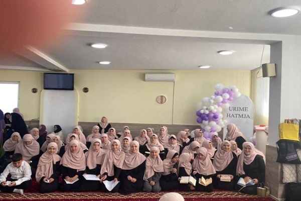Ceremony in Kosovo honors girls who have learned the Quran