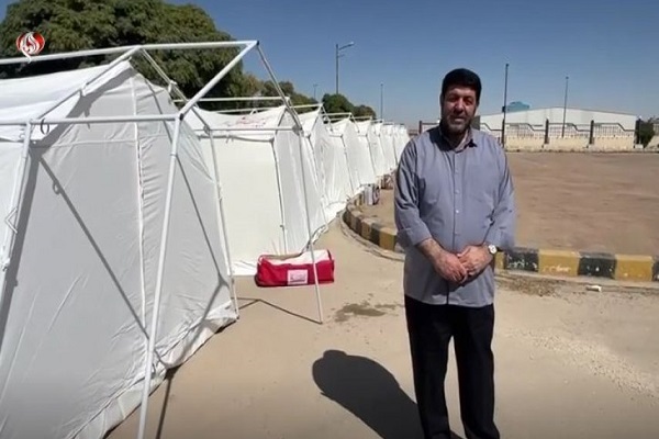 Pir Hossein Kolivand, the head of the Red Crescent Society of the Islamic Republic of Iran