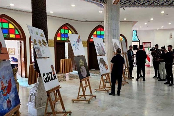 Turkish capital of Ankara hosting an exhibition of cartoons featuring different aspects of the Israeli regime’s crimes