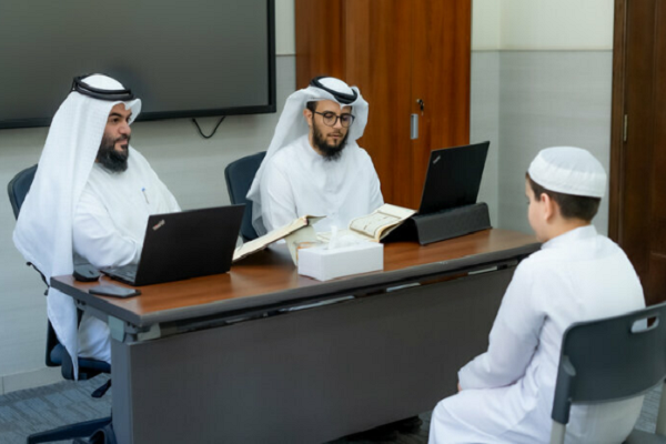 A Quran competition in Dubai organized by the Islamic Affairs and Charitable Activities Department