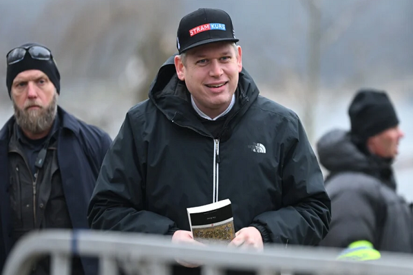 Far-right Danish-Swedish extremist Rasmus Paludan