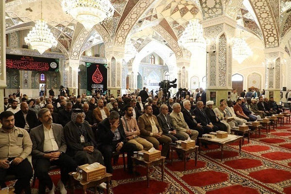 The mausoleum of Imam Kadhim (AS) in Kadhimiya, north of Baghdad, hosted a Quranic program on Wednesday, November 13, 2024.