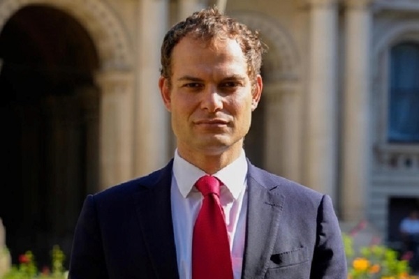 Hamish Falconer, the UK's minister for the Middle East and North Africa