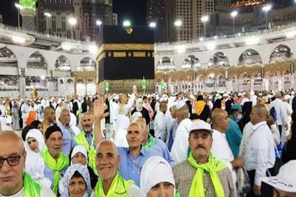 Iranian Hajj pilgrims in Mecca