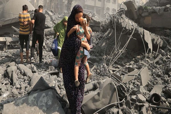 People of Gaza suffering as a result of Israeli aggression