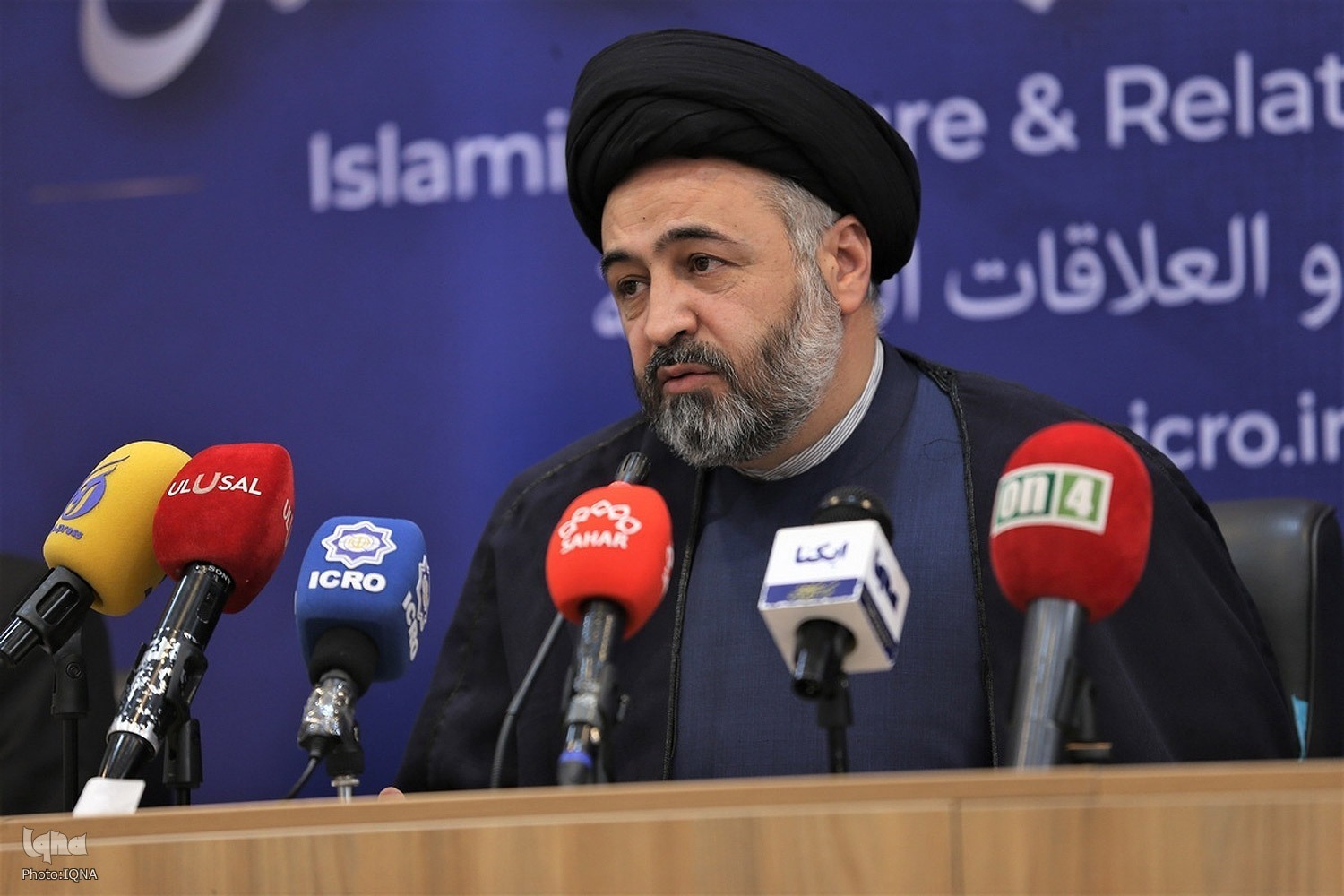 Hojat-ol-Islam Hosseini Neyshabouri, head of ICRO’s  Quran and Propagation International Center